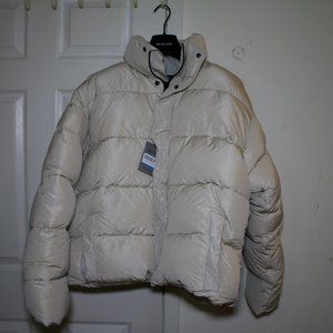 Balenciaga BB PUFFER JACKET Chalky White